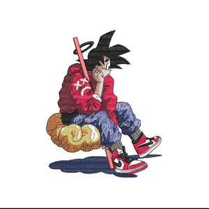 Limited Goku Drippy Hoodie