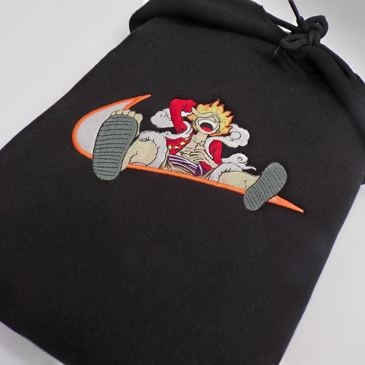 Limited Luffy X Swoosh hoodie